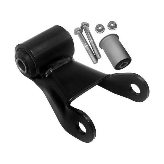 Rear Rearward Leaf Spring Shackle - Compatible with 1992 - 1999 GMC K2500 Suburban 1993 1994 1995 1996 1997 1998