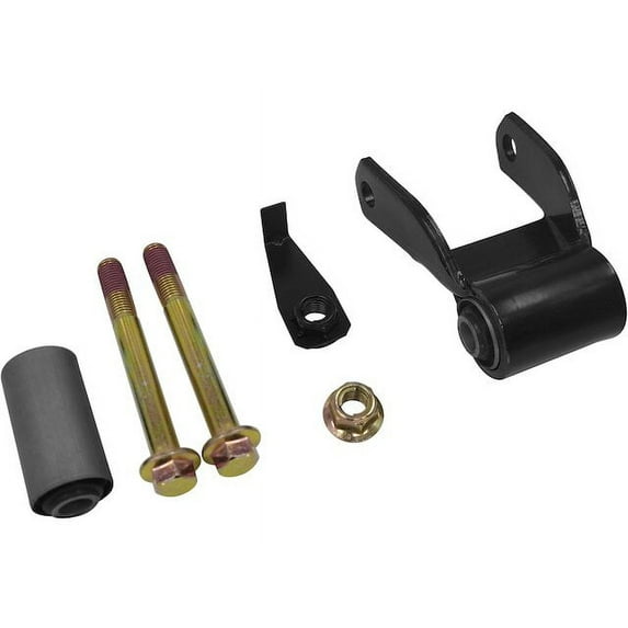 Rear Rearward Leaf Spring Shackle - Compatible with 1999 - 2007 Ford F-250 Super Duty 2000 2001 2002 2003 2004 2005 2006