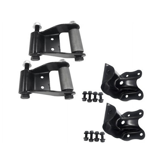 Rear Rearward Leaf Spring Shackle Set - Compatible with 1986 - 2008 ...