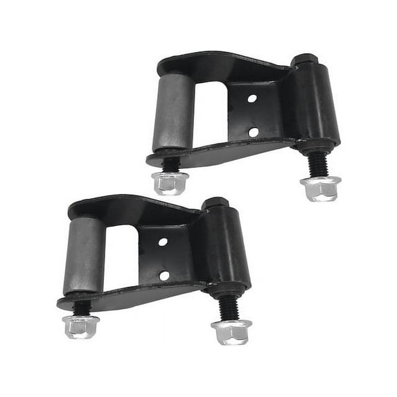 Rear Rearward Leaf Spring Shackle Set - Compatible with 1994 - 1996, 1998 - 2007 Mazda B3000 1995 1999 2000 2001 2002 2003 2004 2005 2006