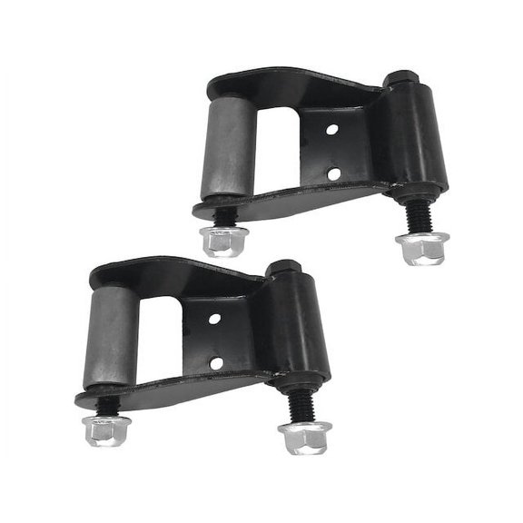 Rear Rearward Leaf Spring Shackle Set - Compatible with 1994 - 2009 Mazda B4000 1995 1996 1997 1998 1999 2000 2001 2002 2003 2004 2005 2006 2007 2008
