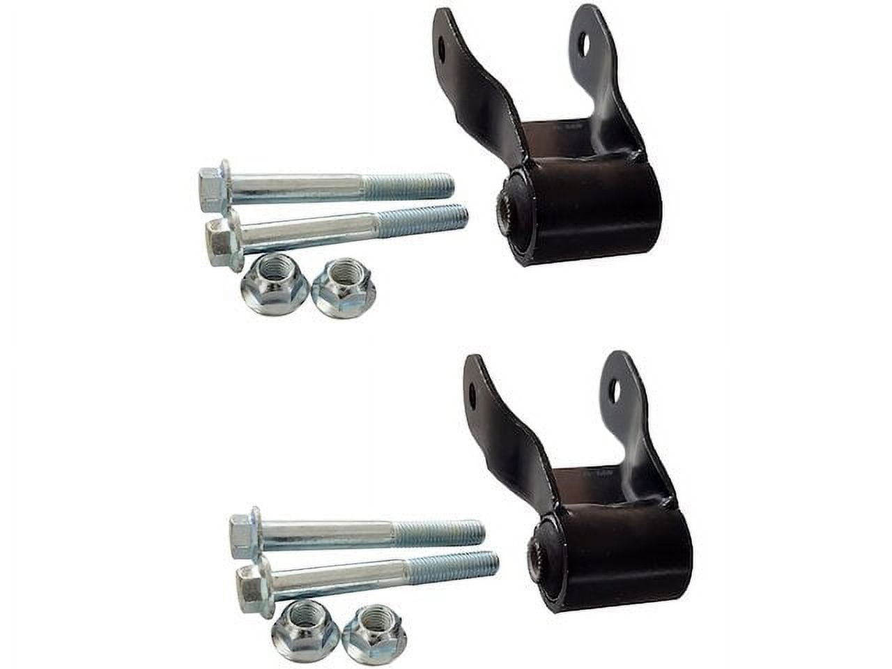Rear Rearward Leaf Spring Shackle Set - Compatible with 2015 - 2019 GMC ...