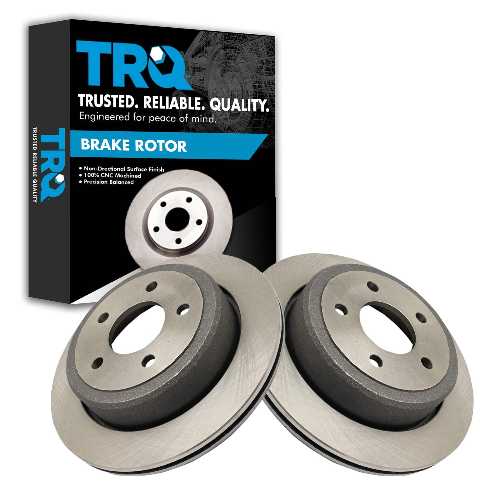Rear Replacement Brake Rotor Pair for Ford Ranger BRA72682 - Walmart ...