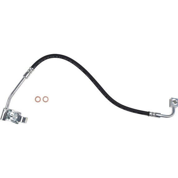 Rear Right Brake Hose - Compatible with 2007 - 2013 Jeep Wrangler 2008 2009 2010 2011 2012