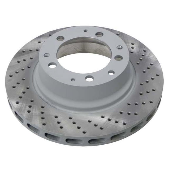 Rear Right Brake Rotor - Compatible with 1986 - 1989 Porsche 911 1987 1988