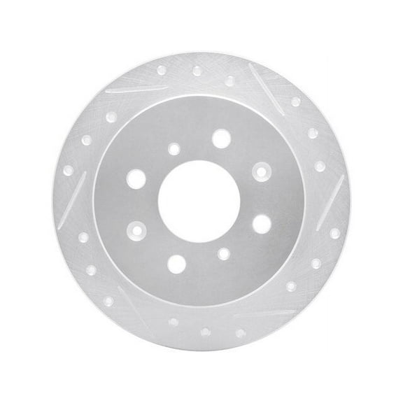 Rear Right Brake Rotor - Compatible with 1988 - 1991 Honda Prelude 1989 1990