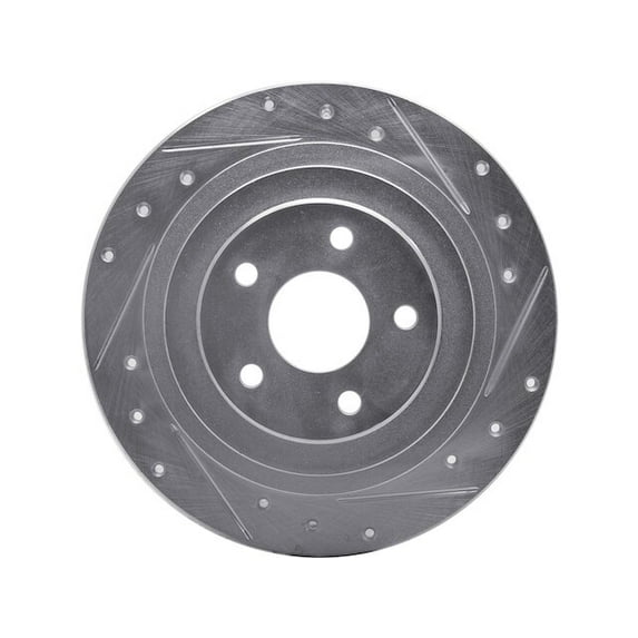 Rear Right Brake Rotor - Compatible with 2000 - 2004 Subaru Outback - Dynamic Friction