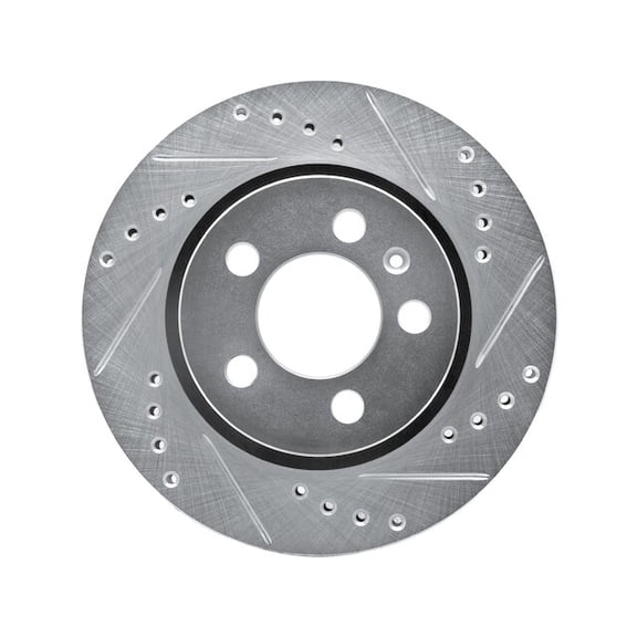 Rear Right Brake Rotor - Compatible with 2004 Volkswagen R32