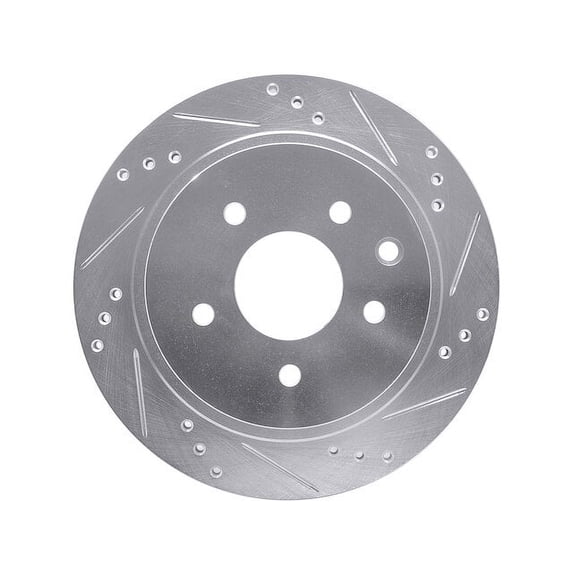 Rear Right Brake Rotor - Compatible with 2008 - 2020 Nissan Rogue - Dynamic Friction