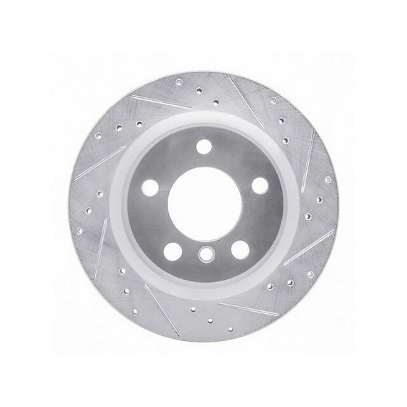 Rear Right Brake Rotor - Compatible with 2013 - 2018 BMW 320i 2014 2015 2016 2017