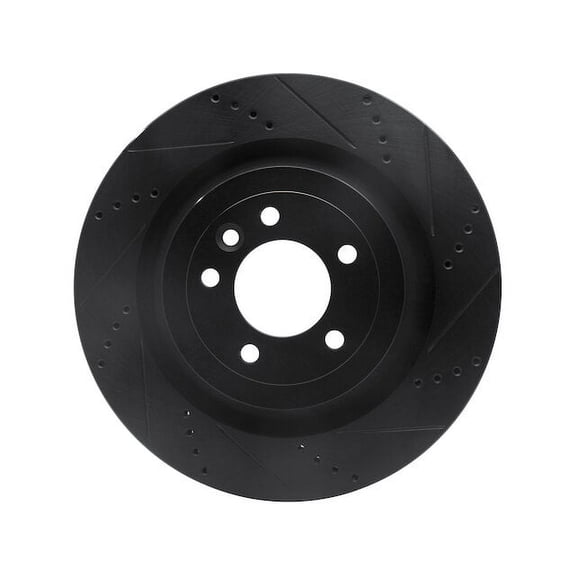 Rear Right Brake Rotor - Compatible with 2013 - 2022 Land Rover Range Rover 2014 2015 2016 2017 2018 2019 2020 2021