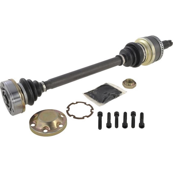 Rear Right CV Axle Assembly - Compatible with 2001 - 2005 BMW 330Ci 3.0L 6-Cylinder 2002 2003 2004