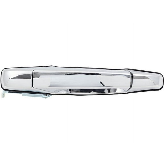 Rear Right Door Handle - Compatible with 2007 - 2014 GMC Sierra 2500 HD Crew Cab Pickup 4-Door 2008 2009 2010 2011 2012 2013