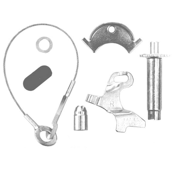 Rear Right Drum Brake Self Adjuster Repair Kit - Compatible with 1968 - 1983 Ford F-100 1969 1970 1971 1972 1973 1974 1975 1976 1977 1978 1979 1980 1981 1982