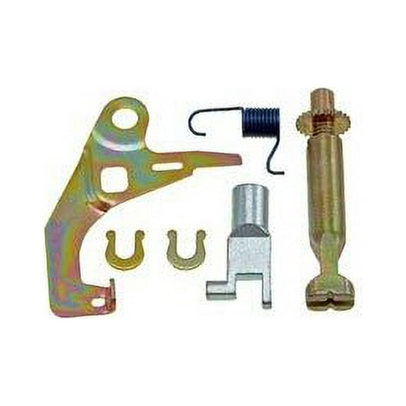 Rear Right Drum Brake Self Adjuster Repair Kit - Compatible with 1986 - 2002 Toyota Corolla 1987 1988 1989 1990 1991 1992 1993 1994 1995 1996 1997 1998 1999 2000 2001