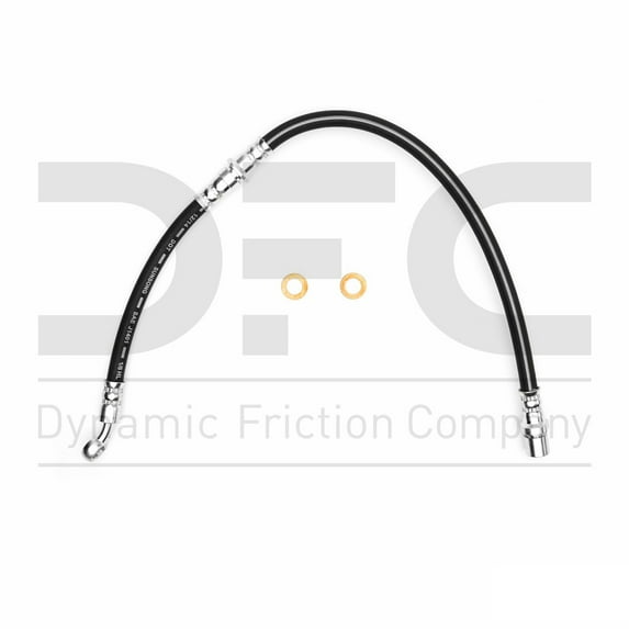 Rear Right Dynamic Friction Company Brake Line Hose 350-13050 For 1996-1999 Subaru Legacy, 1998-2002 Subaru Forester
