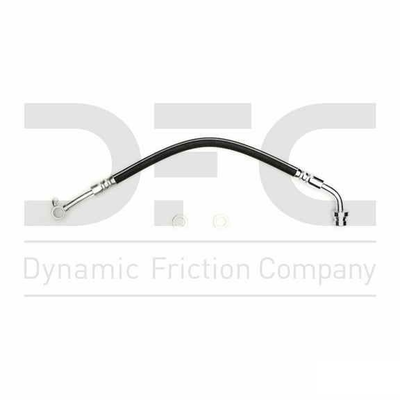 Rear Right Dynamic Friction Company Brake Line Hose 350-21091 For 2015-2018 Kia Sedona