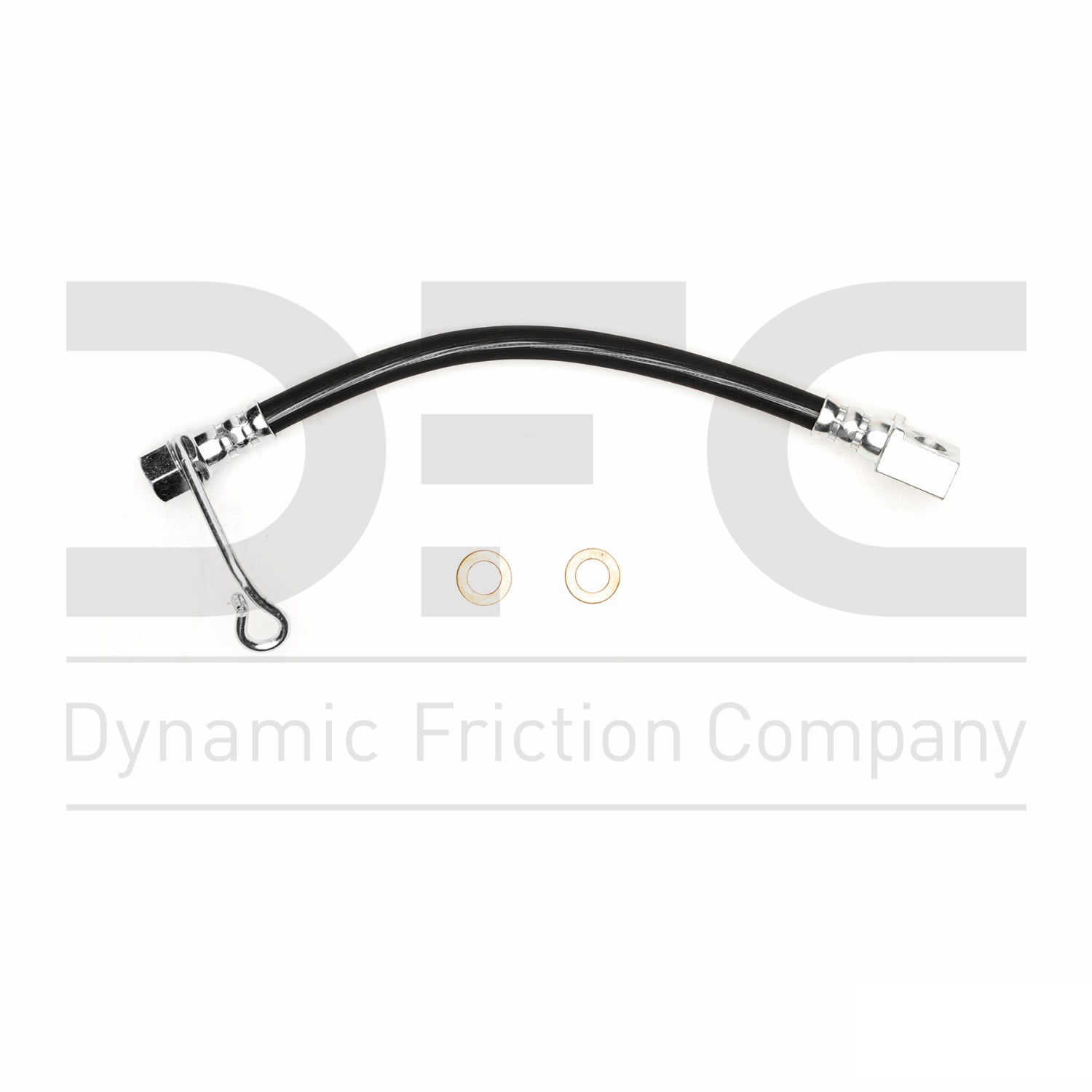 Rear Right Dynamic Friction Company Brake Line Hose 350-40326 For 2014-2016 Ram 2500