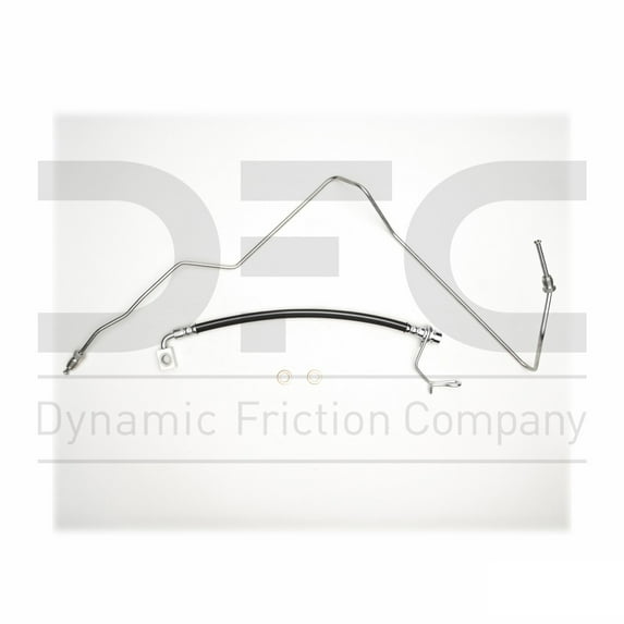 Rear Right Dynamic Friction Company Brake Line Hose 350-42074 For 2009-2011 Dodge Nitro, 2009-2012 Jeep Liberty