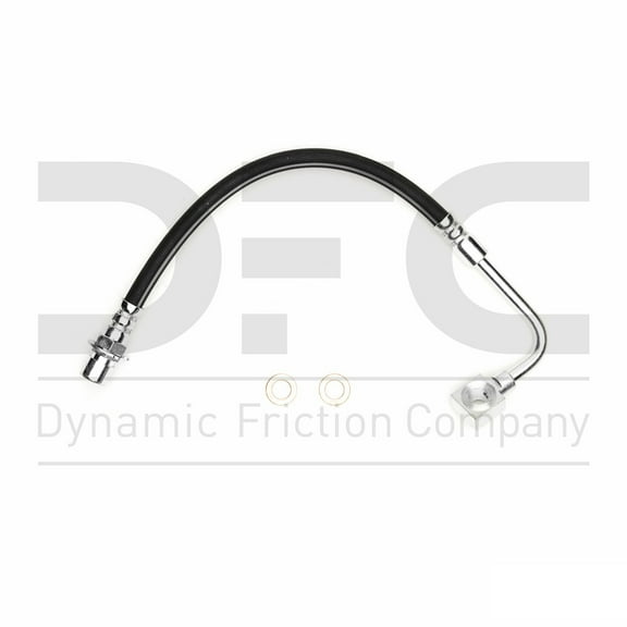 Rear Right Dynamic Friction Company Brake Line Hose 350-45034 For 2001-2005 Pontiac Aztek, 2002-2007 Buick Rendezvous