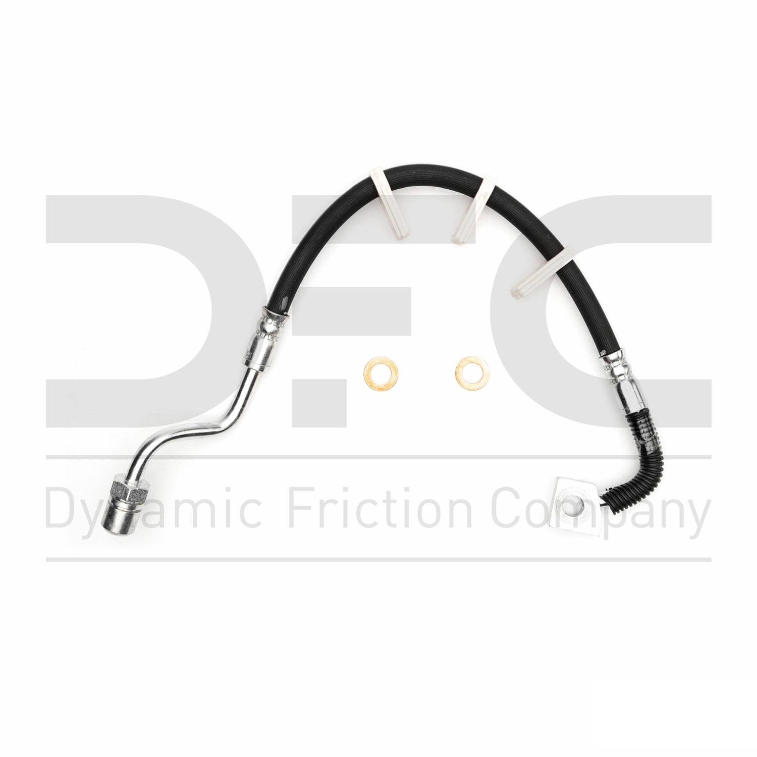 Rear Right Dynamic Friction Company Brake Line Hose 350-54193 For 2006-2007 Ford Freestar, 2006-2007 Mercury Monterey