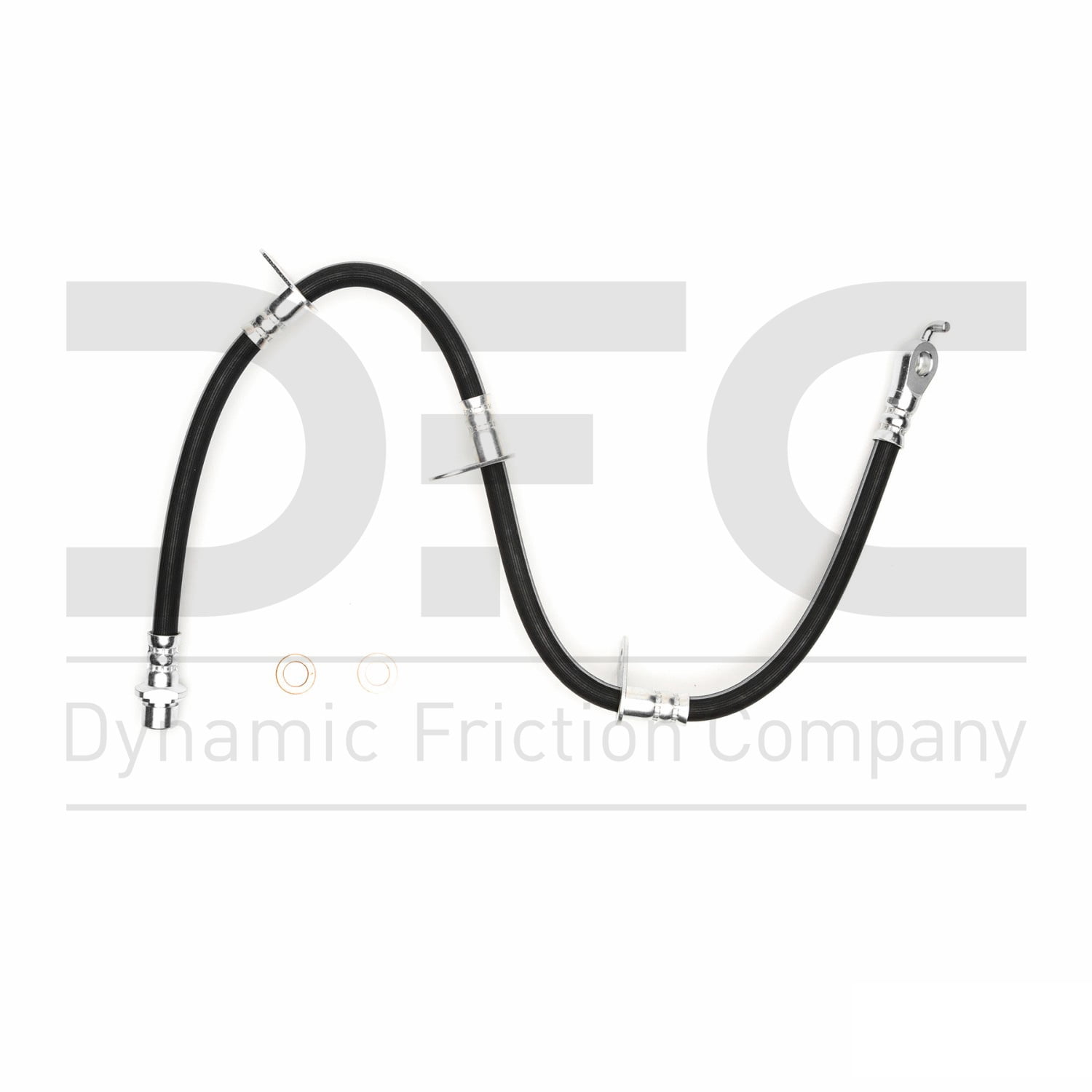 Rear Right Dynamic Friction Company Brake Line Hose 350-76247 For 2008-2018 Toyota Sequoia