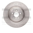 thumbnail image 1 of Rear Right Dynamic Friction Company Disc Brake Rotor 610-20023D (1) For 2008-2009 Jaguar XKR, 1 of 2