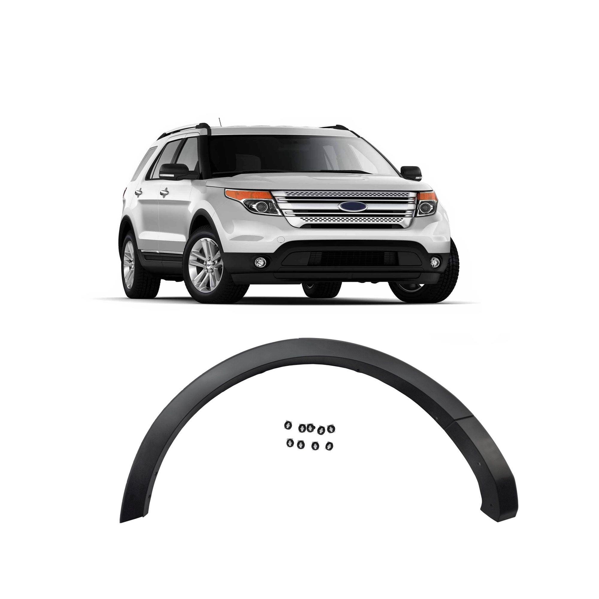 Rear Fender Trim Set For 2011-2019 Ford Explorer Fender Trim Molding