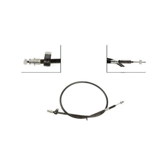 Rear Right Parking Brake Cable - Compatible with 1990 - 1994 Mitsubishi Eclipse AWD 1991 1992 1993