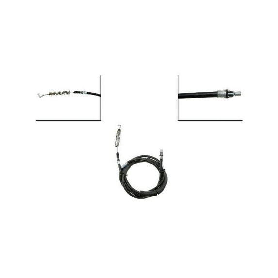 Rear Right Parking Brake Cable - Compatible with 2000 - 2004 Chevy Suburban 1500 2001 2002 2003