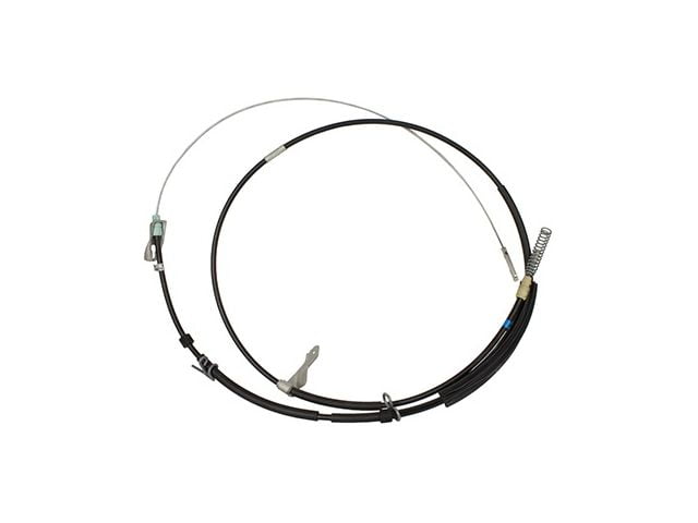 Set Of 2 Rear Left & Right Parking Brake Cables For 2004-2005 Ford F-150 66-Inch Bed – Direct Fit Steel Cables With Brackets