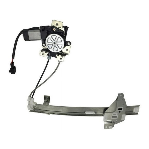 Rear Right Passenger Side Power Window Regulator with Motor - Compatible with 1997 - 2005 Buick Century 1998 1999 2000 2001 2002 2003 2004