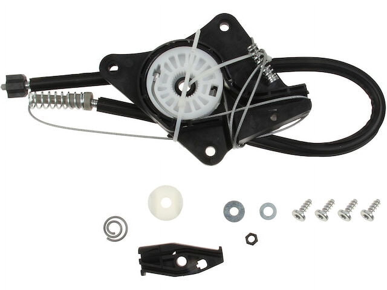 VW Beetle Convertible Right Rear Window Regulator Repair Kit - Fits 2003-2010 Models