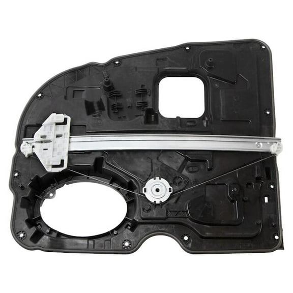 Rear Right Passenger Side Window Regulator - with Door Panel, Power - Compatible with 2011 - 2018 Ram 1500 2012 2013 2014 2015 2016 2017