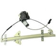 thumbnail image 1 of Rear Right Passenger Side Window Regulator with Motor - Cable Operated - Compatible with 2000 - 2004 Dodge Dakota Crew Cab Pickup 2001 2002 2003, 1 of 2