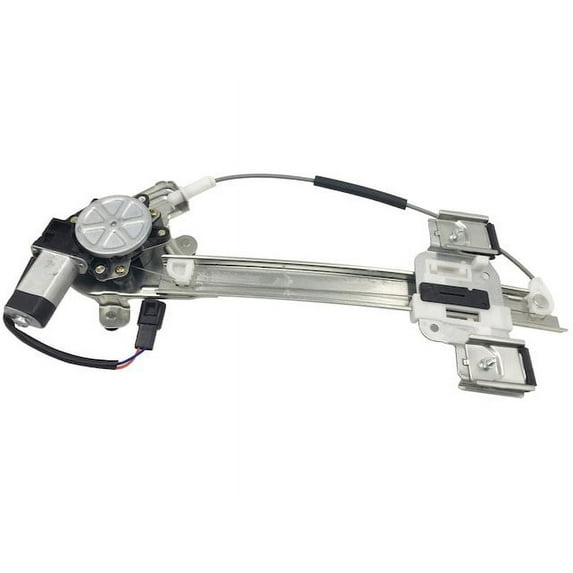 Rear Right Passenger Side Window Regulator with Motor - Compatible with 2000 - 2005 Buick LeSabre 2001 2002 2003 2004
