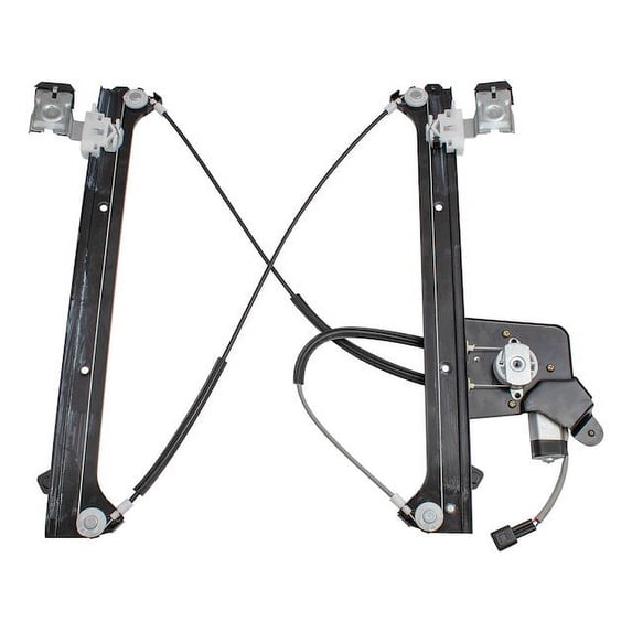 Rear Right Power Window Regulator and Motor Assembly - Compatible with 2001 - 2003, 2005 - 2006 GMC Sierra 1500 HD 2002