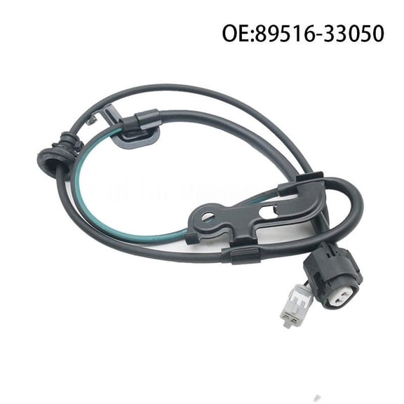 Rear Right Wheel ABS Speed Sensor 89516-33050 for Toyota ABS Anti-lock Braking Systems.