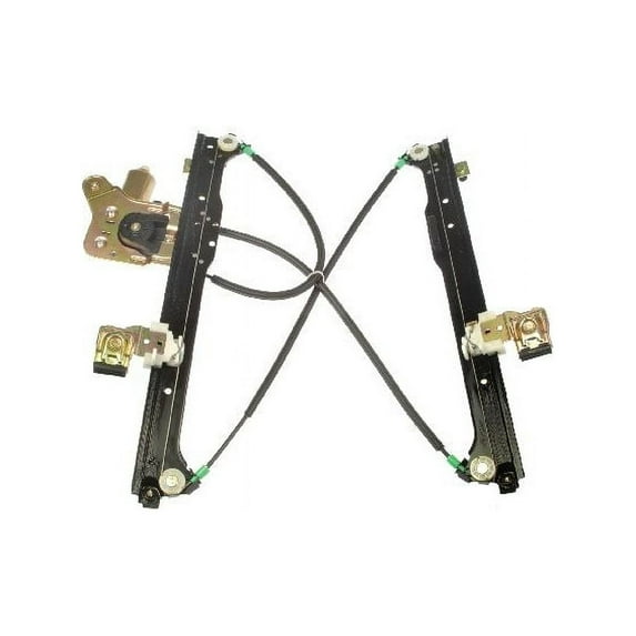 Rear Right Window Regulator - Compatible with 2001 - 2006 GMC Sierra 2500 HD 2002 2003 2004 2005