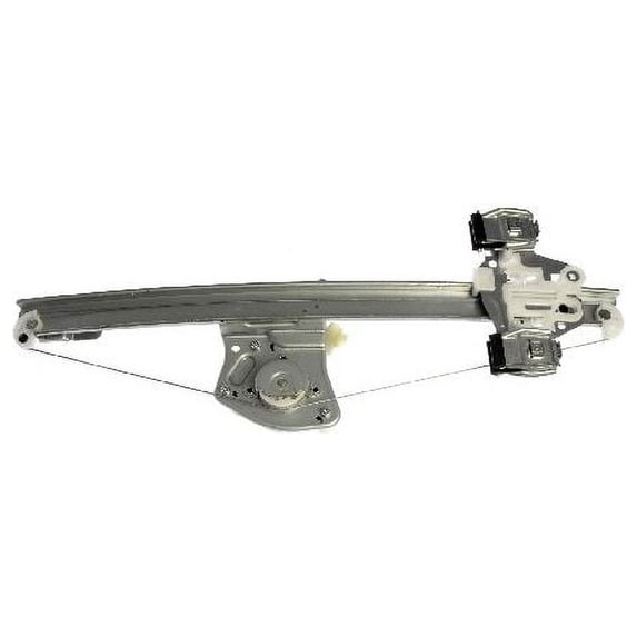 Rear Right Window Regulator - Compatible with 2007 - 2013 GMC Sierra 1500 Extended Cab Pickup 2008 2009 2010 2011 2012