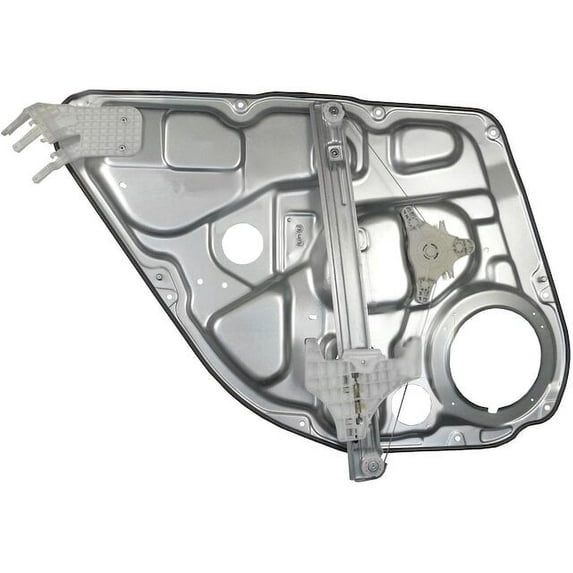 Rear Right Window Regulator - Compatible with 2009 - 2014 Hyundai Genesis 4-Door 2010 2011 2012 2013