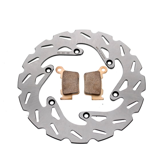 Rear RipTide Brake Rotor Disc & Brake Pads for KTM 350 XC-F 2011 - 2025