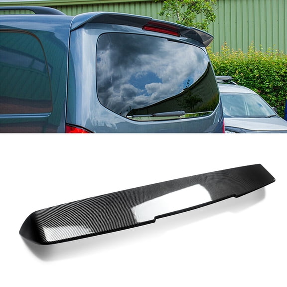 Rear Roof Spoiler Wing For Mercedes-Benz Vito Metris W447 2014-2021 Carbon Look