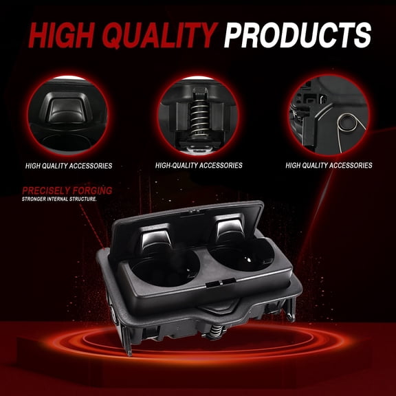 Rear Seat Armrest Cup Holder For 2016-2026 Audi A3 Q2 Q3 Q5 Q7 SQ7 Q8 4M0885995A