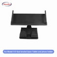 thumbnail image 1 of Rear Seat Bracket Double Hook For Tesla Model Y Model 3 ABS Non-Slip Stable Car Tablet Holder 360° Rotation Adjustable Headrest Mount, 1 of 18