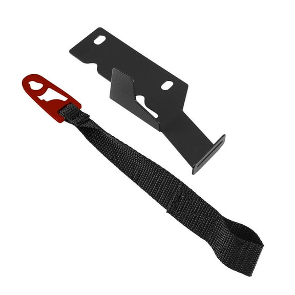 Rear Seat Quick Latch Release Kit Black Strap For 2009-2022 Ford F150 F250 F350