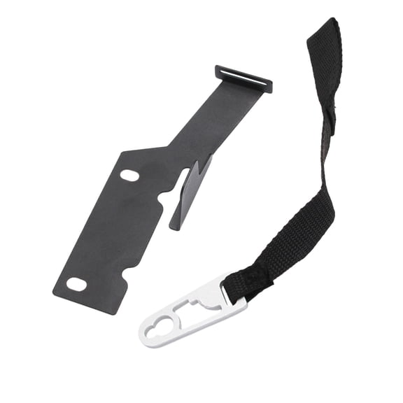 Rear Seat Quick Latch Release Kit Black Strap for 2017-2018 Ford F-250 F-350