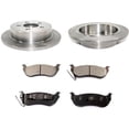 thumbnail image 1 of Rear Semi-Metallic Brake Pad and Rotor Kit - Compatible with 2003 - 2007 Jeep Liberty 2004 2005 2006, 1 of 2
