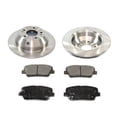 thumbnail image 1 of Rear Semi Metallic Brake Pads and Rotor Kit - Compatible with 2011 - 2014 Kia Sorento 2012 2013, 1 of 2