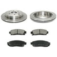 thumbnail image 1 of Rear Semi Metallic Disc Brake Pad and Rotor Kit - Compatible with 2007 - 2016 GMC Acadia 2008 2009 2010 2011 2012 2013 2014 2015, 1 of 2